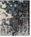 D Style CLOSEOUT! Neo Grey Crusade Teal 3'3" x 5'3" Area Rug